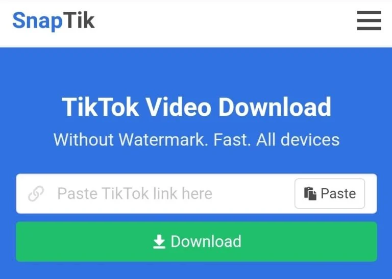 Snaptik Reviews: The Fastest TikTok Video Downloader Without Watermark